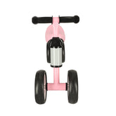Bicicleta fara pedale 4 roti cadru otel, culoare roz